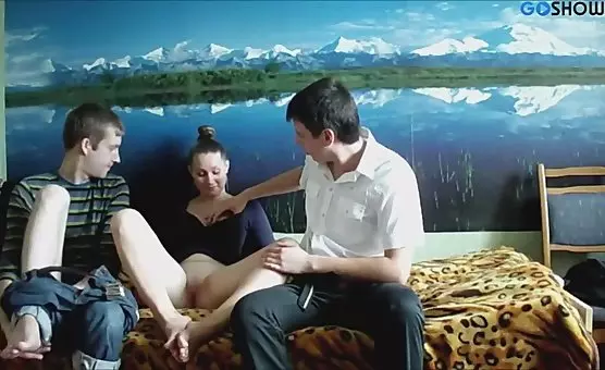 Threesome Pleasures Oral, Anal and Pussy Play