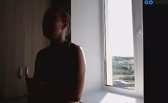 Erotic Loner Pleasures Her Window View