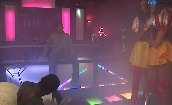 Interracial Orgy with Unconscious Beauties